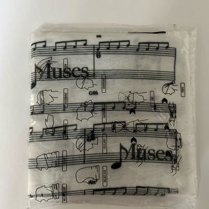 Muses music note treble clef bandanna mask balaclava headband neck gaiter